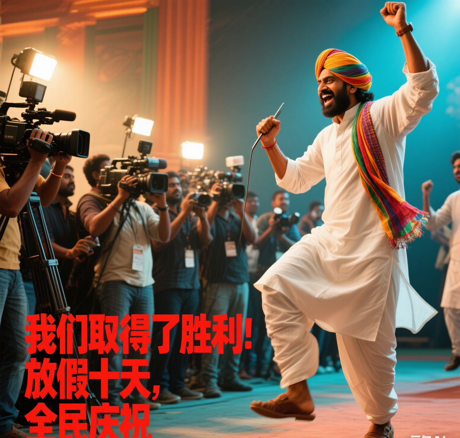 印度队员突破自己创纪录夺冠