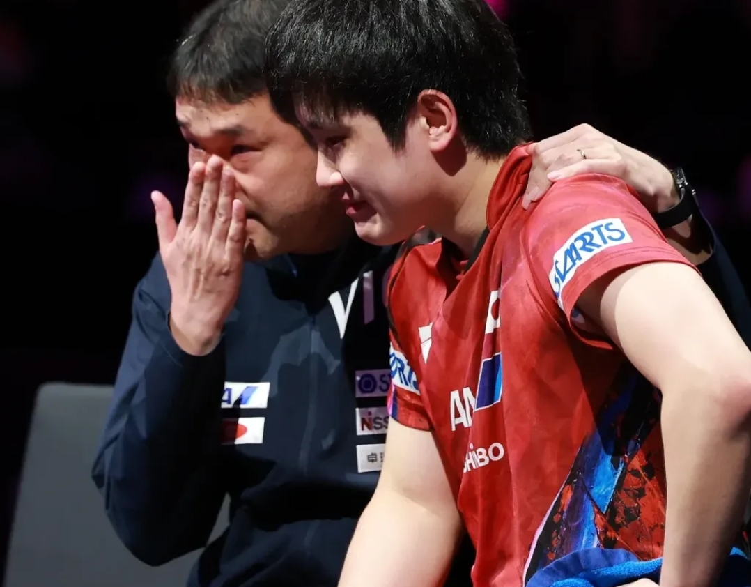 日本队碾压德国队，张本智和高光表现